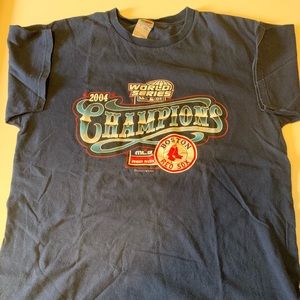 2004 Red Sox World Series T-shirt